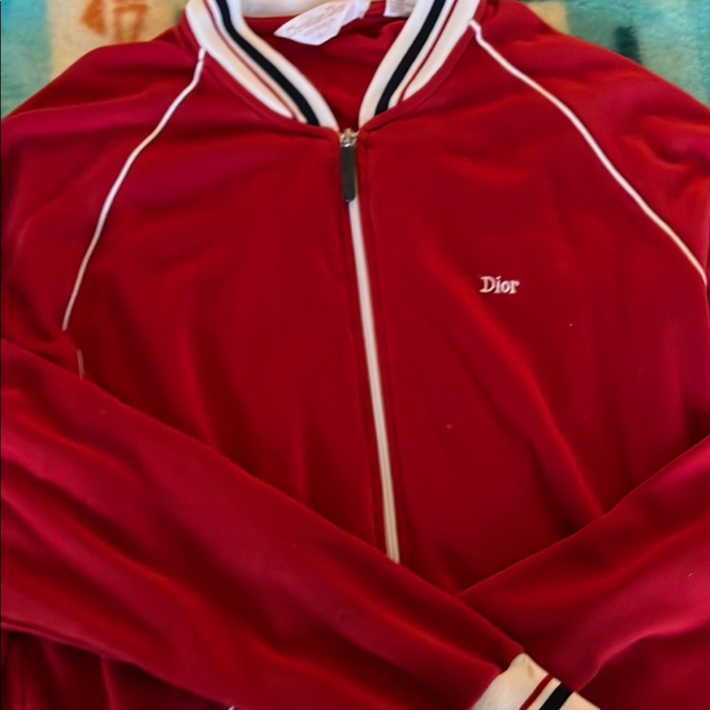 Dior Men's Red Jacket